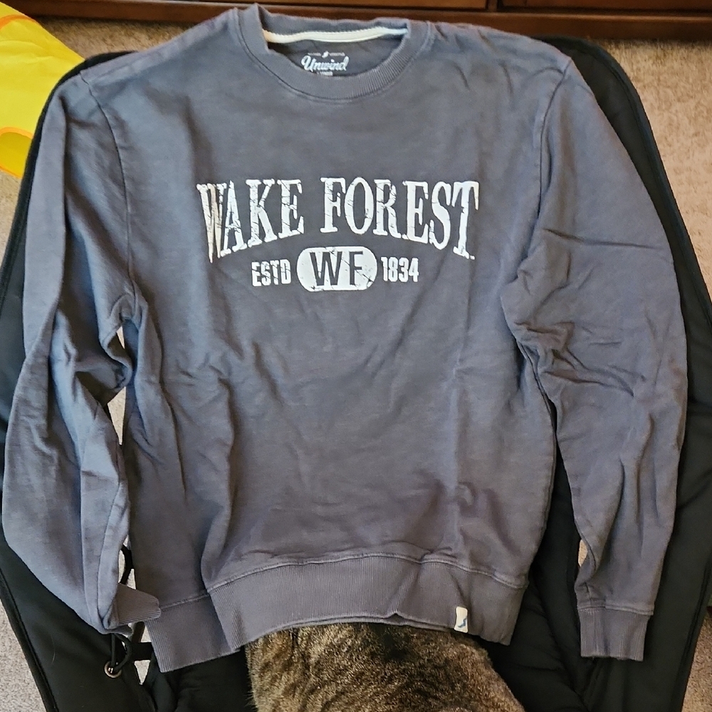 League Gray Crewneck Sweater Classic Style